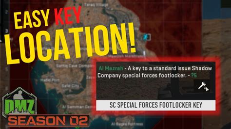 There’s a ton of new stuff included in Warzone DMZ Season 2. . Sc special forces footlocker key